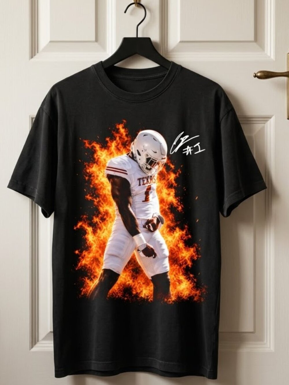 Colin Simmons Celebrating Shirt, Texas Football Tee